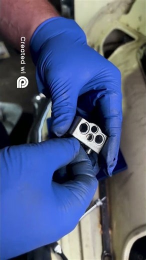 How to Fix a Battery Terminal 🔋#autorepair #mechanic #diy #garage