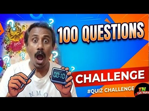100 Questions in 10 Minutes! Ultimate Quiz Challenge 🔥 | AI vs Human