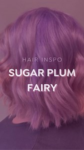 2.2K views · 4 comments | Sugar Plum Fairy Hair! Watch this rich brown melt into the dreamiest, shiny lavender — soft, whimsical, and straight out of the Land of Sweets. A little sparkle, a little shimmer, and a whole lot of holiday magic. By Hannah W. | Stylist | Liberty, MO | IG: @hair.by.hannahwerm #SugarPlumHair #LavenderHair #HairTransformation #PastelHairInspo #LibertyStylist | Beauty Brands | Facebook