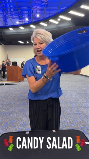 Autry Tech faculty and staff had a full day of learning during their professional development today, but took a quick break to make a sweet candy salad! 🍬🥗 It's always good to mix fun and learning. Here’s to creative team-building moments! | Autry Technology Center