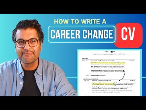 How to Write a Career Change CV (*With Examples*)
