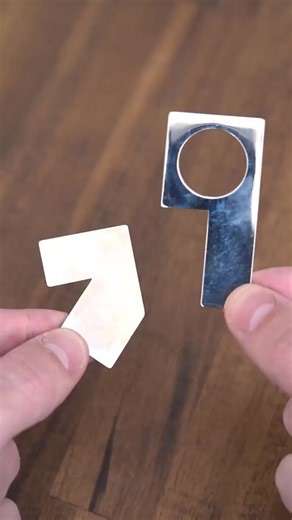 Un puzzle de 2 piezas 😐 #puzzle #puzzles