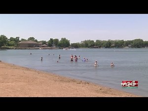 Wall Lake beach has a busy summer
