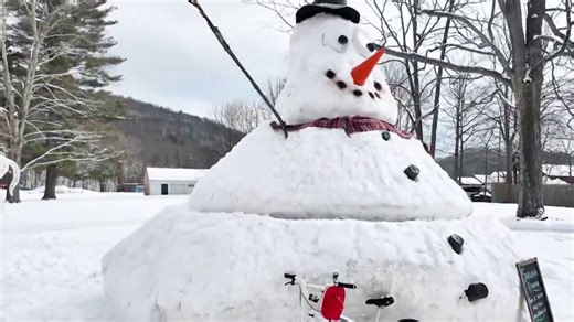 Snowman honors memory of beloved Kent community member