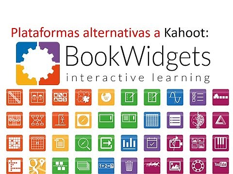 Tutorial de Bookwidgets en español, plataforma mejor que Kahoot: gamificacion y +40 interacciones