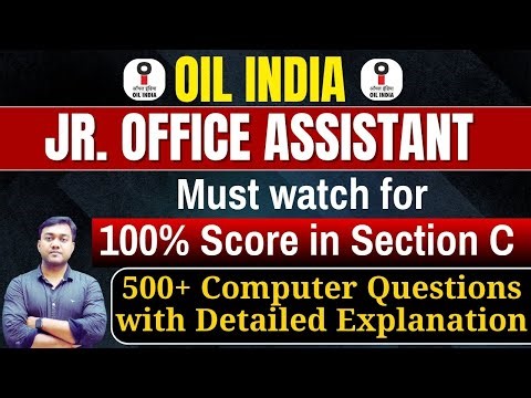 Best Computer Marathon Series for DDA & EMRS Exams 2025 | 500 MCQs with Detailed Explanation #dda