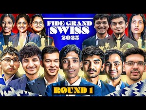 FIDE Grand Swiss 2025 | Round 1 | Pragg, Gukesh, Arjun, Vidit, Nihal, Divya, Anish