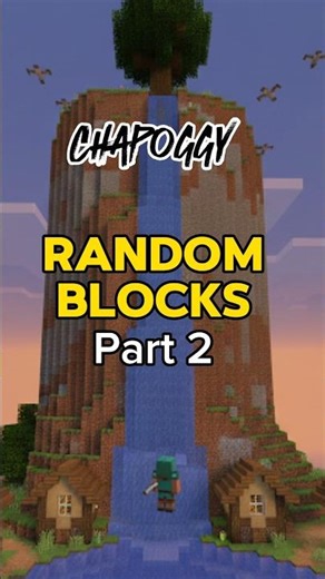 Random Blocks Mining (Part 2) #shorts #gaming #trending #gameplay #minecraft #viralvideo #chapoggy