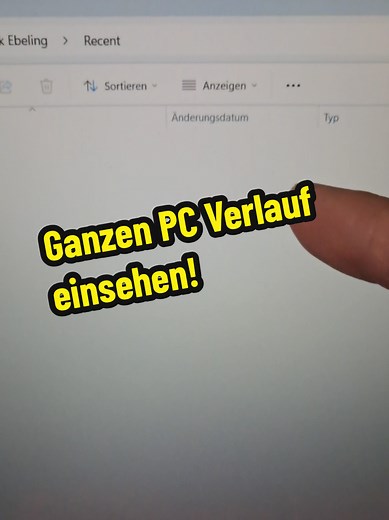 Ganzen PC Verlauf einsehen: Tipps für Windows 11