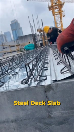 Steel Deck Slab System Explained #buildingservicesengineering