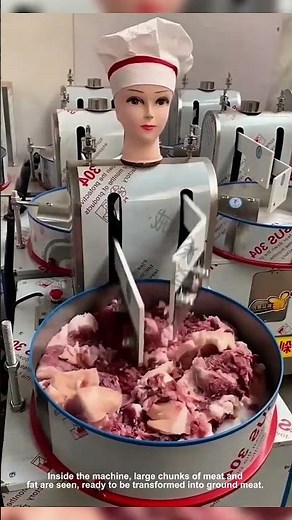 Chopping Meat Like a Pro with This Machine