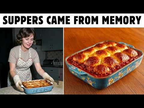 30 Easy Suppers '60s Moms Made Without a Recipe (That Have Disappeared!)
