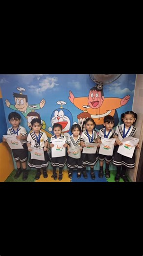 NXT FUTURE KIDS NURSERY | Tiny artists creating tricolour magic 🇮🇳🎨 | Instagram