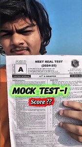 MY NEET MOCK TEST SCORE ?? | DAY-3