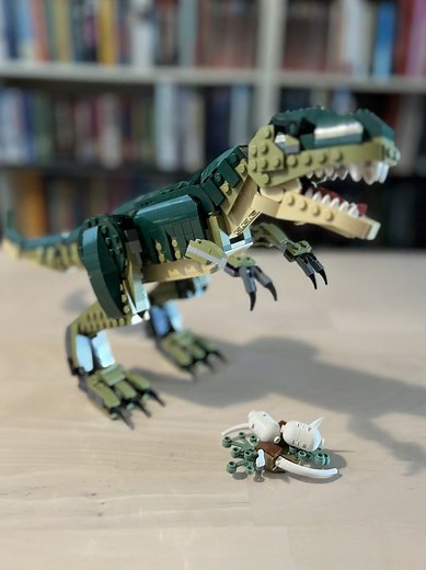 Construye el T-rex con LEGO Creator 31151
