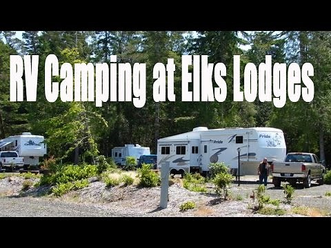 Cheap or free camping at Elk Lodges