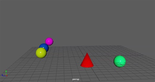Geometry in Motion: "Timing & Speed Study" playblast, GuskeyiutuART