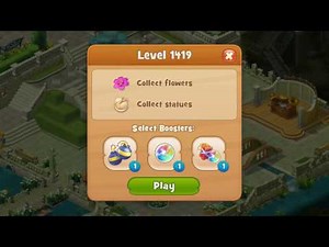 Gardenscapes level 1419