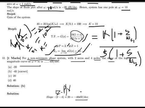 BODE PLOT NUMERICAL IN CONTROL SYSTEM