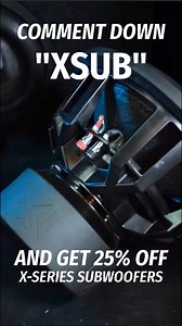 💣 The NVX X-Series subs don’t just hit—they FLEX. If you're about that deep, clean, window-rattling bass… this is your moment. 🔊🔥 🚨 Comment "XSUB" for an exclusive 25% OFF these beasts! #NVX #NVXAudio #XSeries #Subwoofer #BassHeads #CarAudioLife #FeelTheBass | NVX