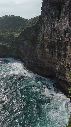 Java's Ocean Fury: Cliffs and Waves of the Indian Ocean