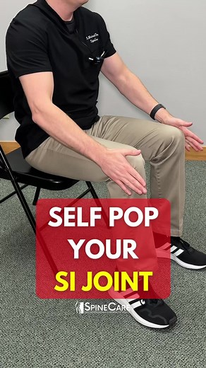 👉 Easy Way to Self Pop Your Sacroiliac Joint #sacroiliacjoint #sacroiliacjointdysfunction #backpain #SpineCare #DrRowe | SpineCare Decompression and Chiropractic Center