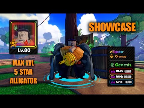Max LVL Genesis Alligator Showcase | ASTD X