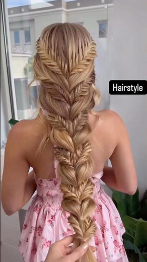 Braid hairstyle | bridal hairstyle | party hairstyle #hairstyle