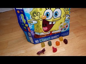 Unboxin Doxin - Spongebob SquarePants Fruit Snacks By Betty Crocker