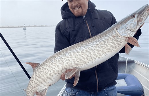Canadian Fisherman Catches Incredibly Rare Muskie In Toronto Harbour: “It Was A Unicorn” | Whiskey Riff