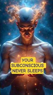 Why Your Subconscious Mind Never Sleeps — And Controls Your Life” #shorts #subconsciousmind #ytshort