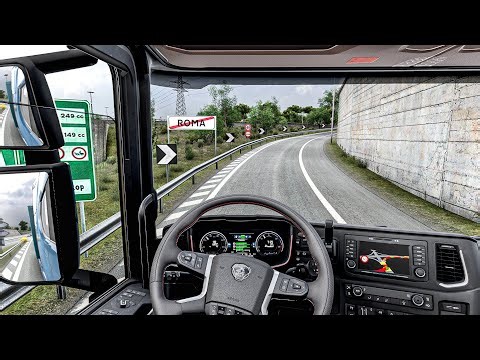 4K Realistic Ultra Graphic | Euro Truck Simulator 2 Mod By Snowymoon Gameplay