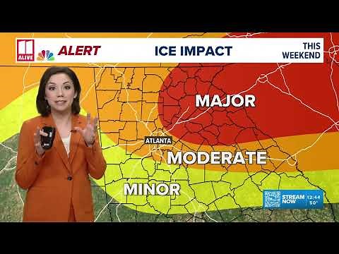 Ice storm warning expands into metro Atlanta | Latest forecast