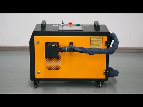 300W portable laser rust removal machine