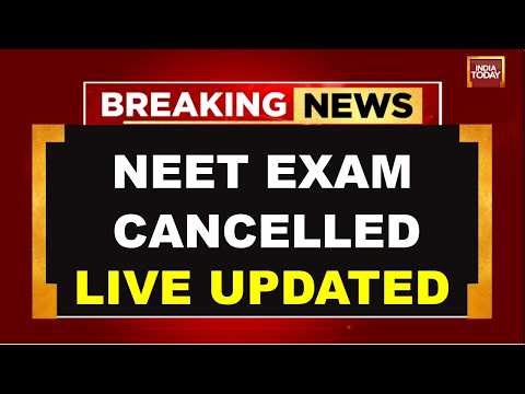 NEET 2026 PAPER LEAK News LIVE: NEET Exam 2026 Cancelled| NEET Exam Paper Cancelled After Paper Leak