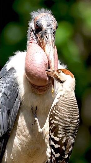 Nature’s Doctor! Bird Removes Massive Parasite from Haddock!