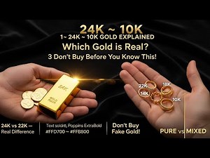 How to Choose the RIGHT Gold for Your Investment (Types of Gold Explained)