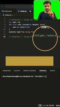 This ONE Line of Code Got Me Hired 🔥 #shorts #codinginterview #javascript