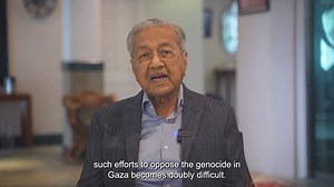 Dr Mahathir : Leadership In Times Of Crisis - Challenges And Opportunities and Lessons From Gaza Speech by HE Tun Dr. Mahathir bin Mohamad at the 7th Global Peace and Unity Festival (GPU) 2024 on 20 October 2024 (Sunday) at Excel, London | Dr. Mahathir bin Mohamad