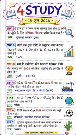 13 JUNE CURRENT AFFAIRS,MOST IMPORTANT CURRENT AFFAIRS #SHORTS