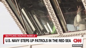 CNN goes aboard US warship in the Red Sea