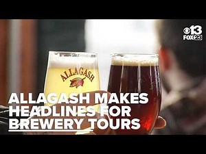 Allagash Brewing ranked #6 best brewery tour in US