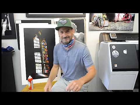 How I custom Frame a 24 x 36 Fine Art Photograph