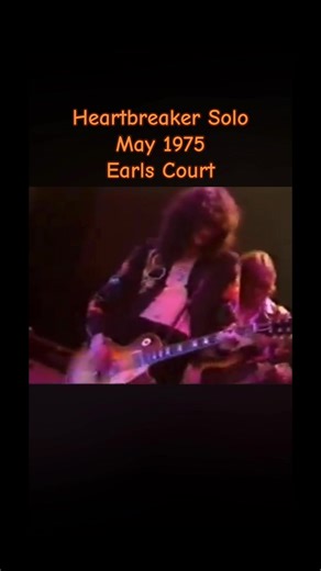 Heartbreaker Solo Performance by Led Zeppelin 1975