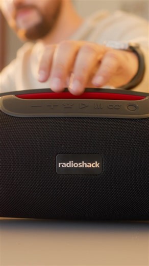 🔊 Light up your evenings with RadioShack's RGB Wireless Speaker. Compact, water-resistant, and with battery life that lasts as long as your best conversations, now you can bring your soundtrack everywhere life takes you. Shop now at radioshack.com #RadioShack #WirelessAudio