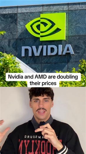 Noah Glenn Carter | Nvidia and AMD are over doubling the prices of their GPUs #nividia #amd #foryou | Instagram