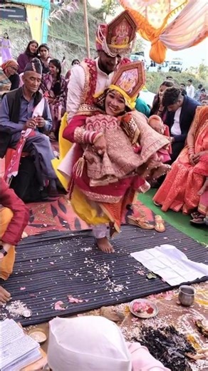 MAIN BAAN PAHADI #wedding #uttarakhand #pahadi#song #trending #shorts #viral #music #dulhan #shadi