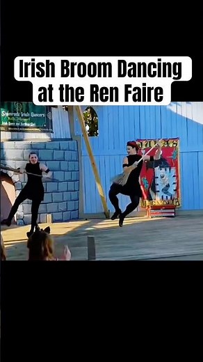 🍀 IRISH BROOM DANCE Live at the Renaissance Festival