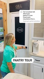 19K views · 37 reactions | Here’s a tour of our pantry. It was definitely one of the reasons we chose this RV! Love having all this storage for food and my Instant Pot. • Spice racks are from Amazon. They are linked in our Amazon store in our bio under kitchen. • Follow⏩ @gills_on_wheels ⏩Follow @gills_on_wheels • • #rv #rvreels #rvlife #rvliving #rvpantry #rvstorage #rvcouple #tinyhouse #tinyhome #rvstorage #rvrenovation | GillsonWheels | Facebook