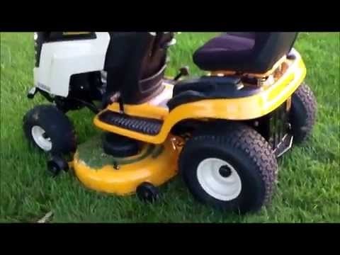 2014 Cub Cadet LTX 1046 KW Lawn Tractor Review